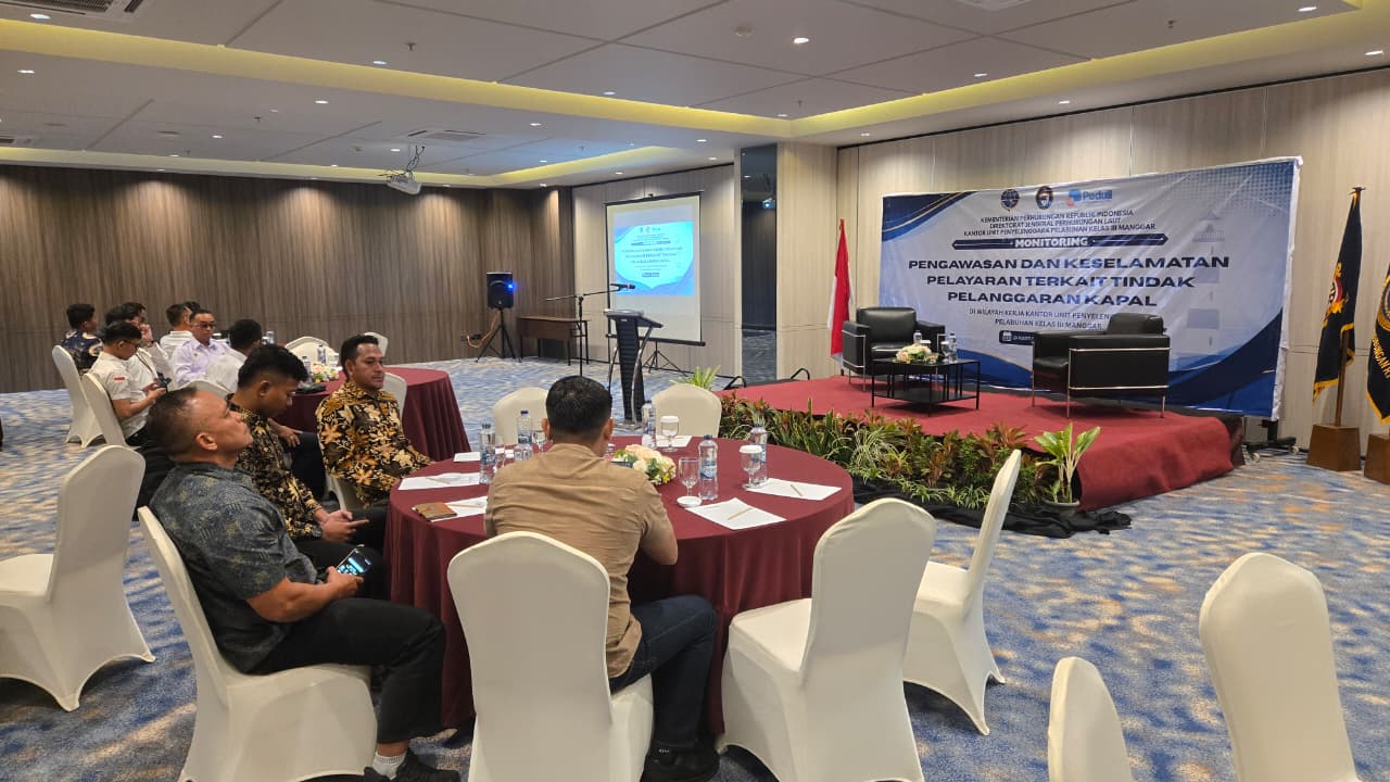 Perkuat Keselamatan dan Keamanan Maritim, KSOP Kelas IV Tanjung Pandan Gelar Rapat Pengawasan Pelayaran